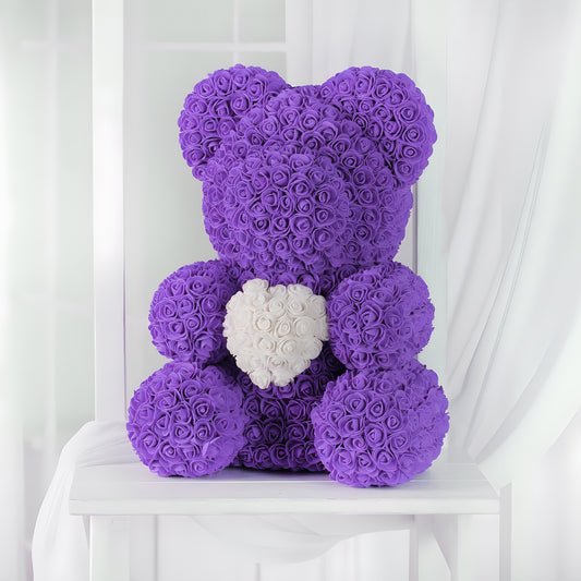 Purple Rose Bear Limited Edition
